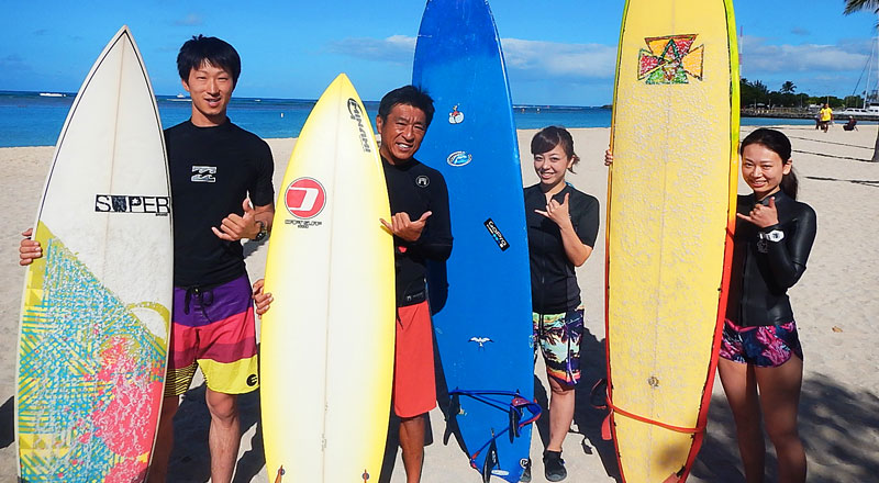 Hawaii Surfing Lesson（ハワイサーフィンレッスン）画像