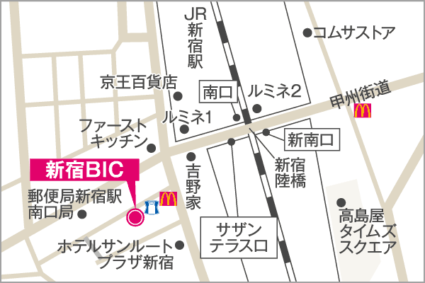 新宿地図